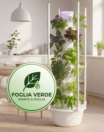 Le migliori torri idroponiche con luci led domestiche per interni indoor